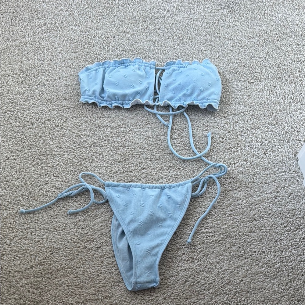 Light Blue Bikini Set